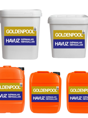 GTX Goldenpool 30-50 Metreküp Havuzlar İçin 1 Aylık Bakım Kimyasalı