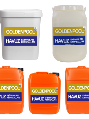 GTX Goldenpool 30-50 Metreküp Havuzlar İçin 2 Aylık Bakım Kimyasalı