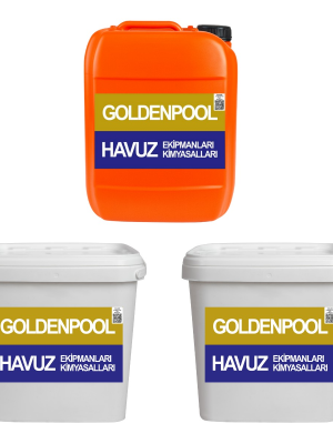 GTX Goldenpool Toz Klor- Yosun Önleyici - Toz ph Düşürücü 10 KG Paketi