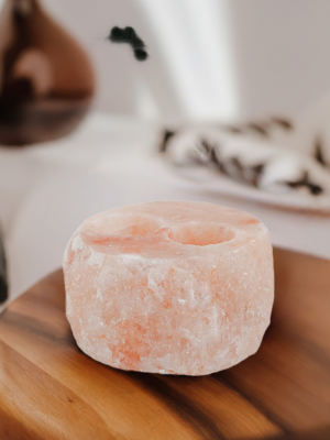 Doğal Himalaya Tuzu Mumluk İkili Küçük 2-3 KG