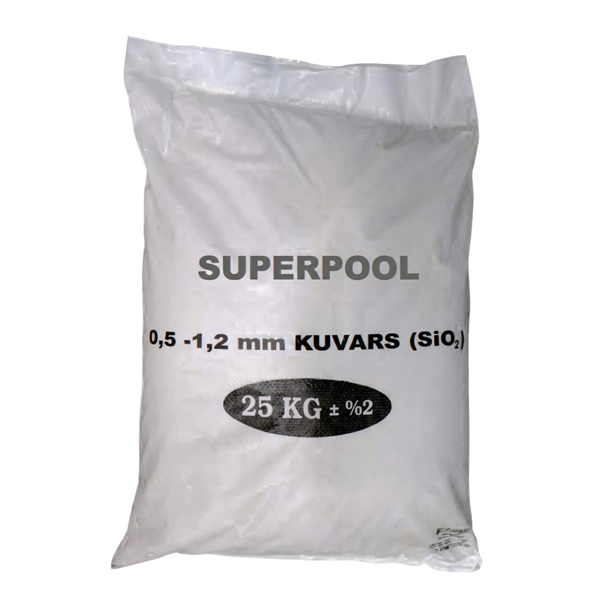 K0510 Superpool Havuz Filtre Temizleyici 0,5-1,2 mm Kuvars Kumu 25 KG