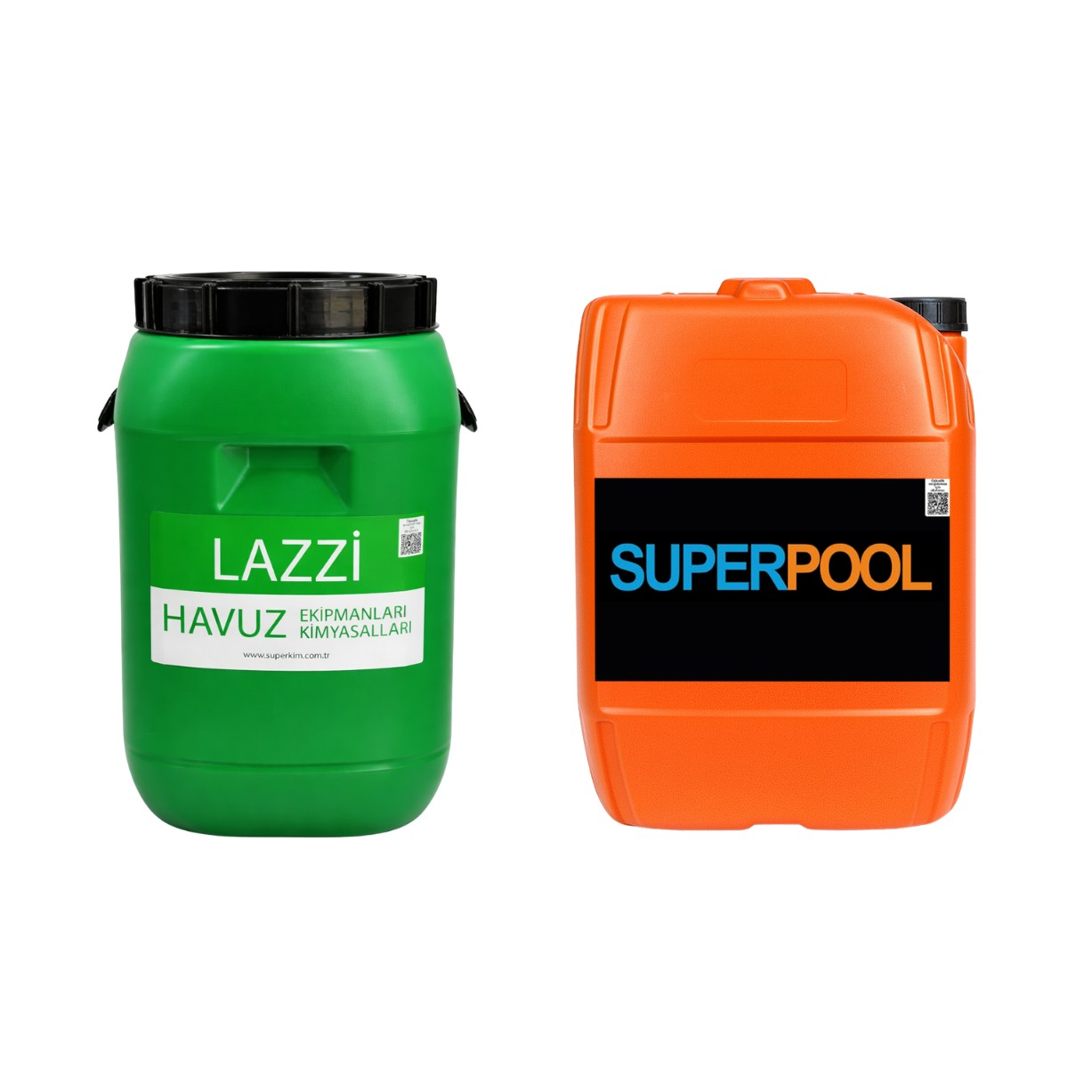LZZCHLRLQ Lazzi Toz Klor-Superpool Sıvı Klor 25 KG Set