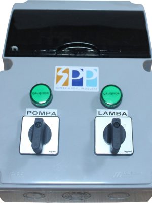 1 Grup Pompa-1 Grup Lamba (10 adet lamba) Monofaze Elektrik Kumanda Panosu