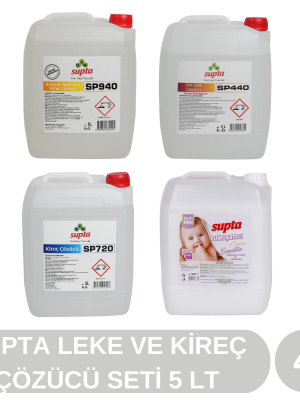 Supta Leke ve Kireç Çözücü Seti 5 LT