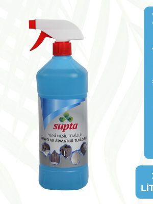 Supta Mavi Su Lavabo Fayans Banyo Kireç Çözücü 1 Litre