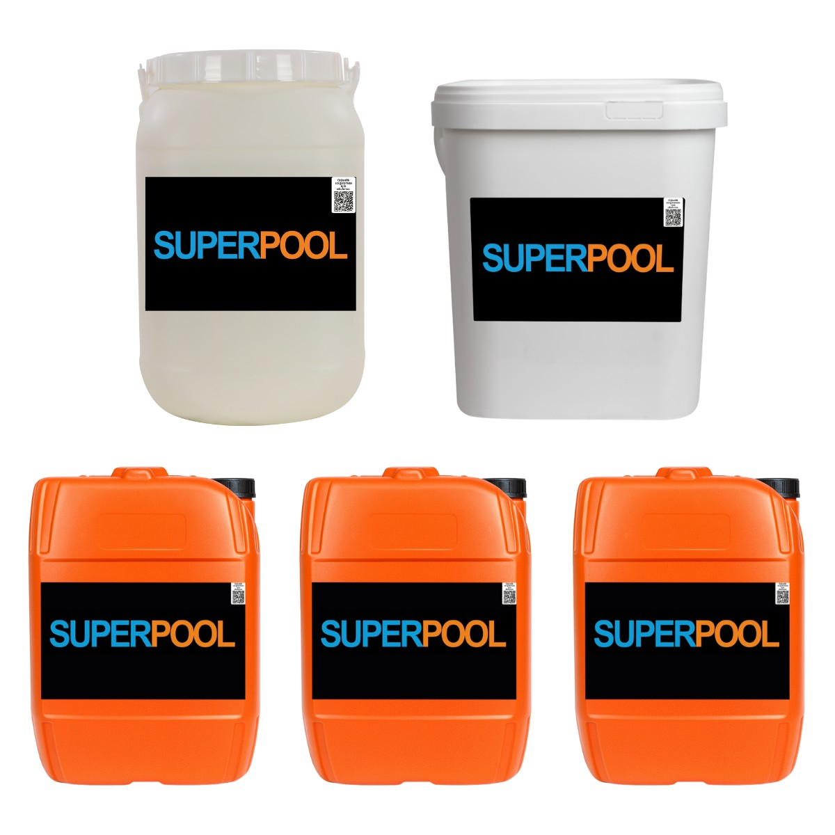 SPP-SET-9 SPP Superpool 50-70 Metreküp Havuzlar İçin 3 Aylık Bakım Kimyasalı