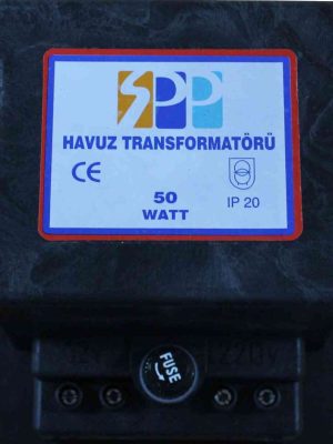 SPP Superpool 50 W 12 V Çıkışlı 220 V Girişli Trafo