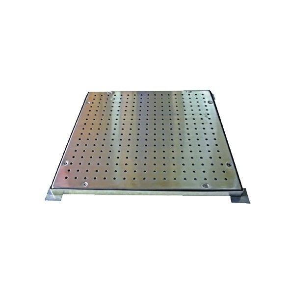 SPPKD03 400*400 Paslanmaz Kare Dip Emiş Izgarası