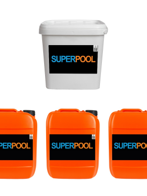 SPP Superpool 4'lü Havuz Bakım Kimyasal Seti 10 KG