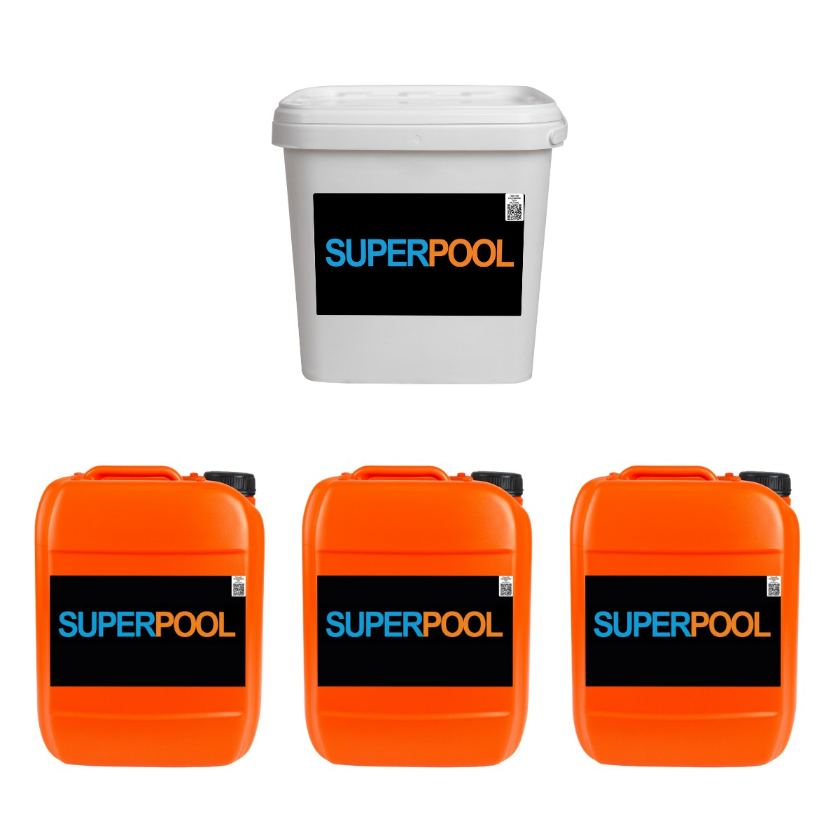 SPPSET1 SPP Superpool 4'lü Havuz Bakım Kimyasal Seti 10 KG