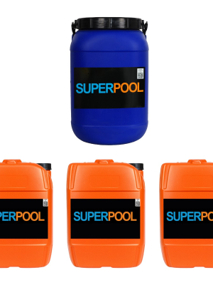 SPP Superpool 4'lü Havuz Bakım Kimyasal Seti 56'lık 25 KG