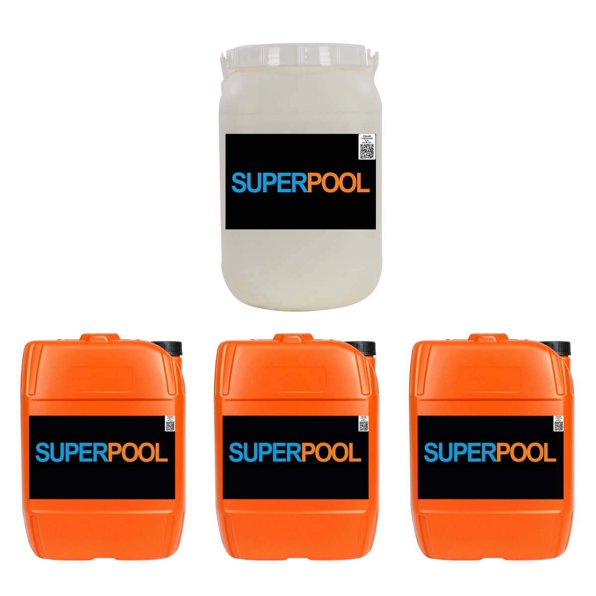 SPPSET2 SPP Superpool 4'lü Havuz Bakım Kimyasal Seti 90'lık 25 KG