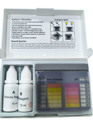 SPP Superpool Sıvılı Ph-Cl Test Kiti