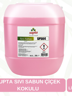 Supta Sıvı Sabun Çiçek Kokulu 30 LT