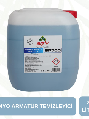 Supta Mavi Su Banyo Armatür Kireç Çözücü 20 Litre