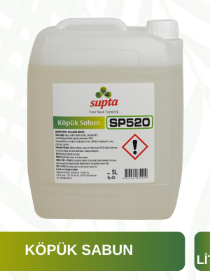 Supta Köpük Sabun Bubble Gum Sakız Ferahlığı 5 LT