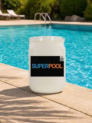SPP Superpool Superchlor 90 Toz Klor 90 GR 25 KG Havuz Kimyasalı