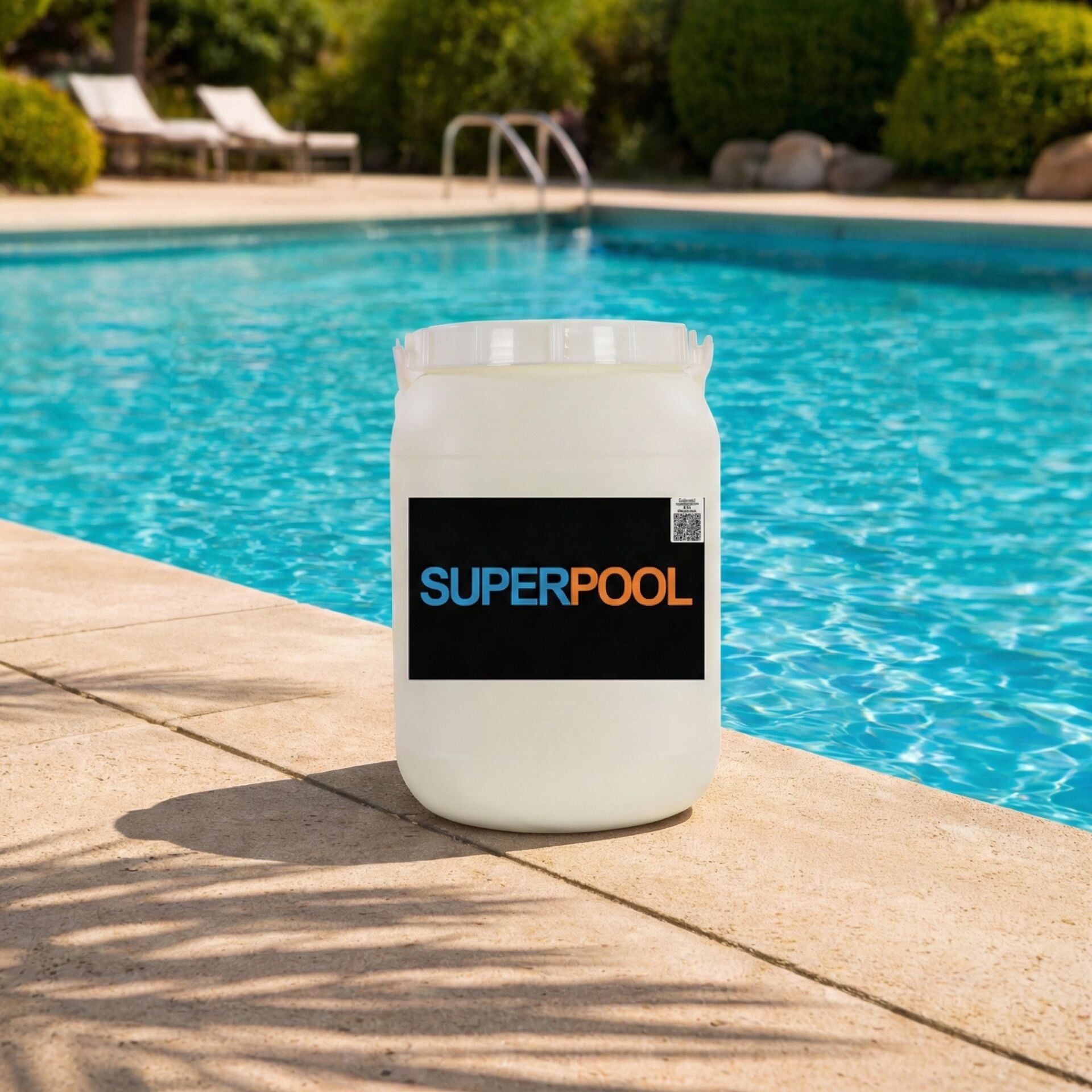SUPERCHLOR9025 SPP Superpool Superchlor 90 Toz Klor 90 GR 25 KG Havuz Kimyasalı