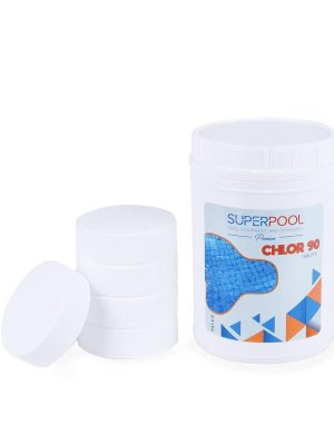 SPP Superpool Superchlor 90 TB %90 Premium Tablet Klor 1 KG Havuz Kimyasalı