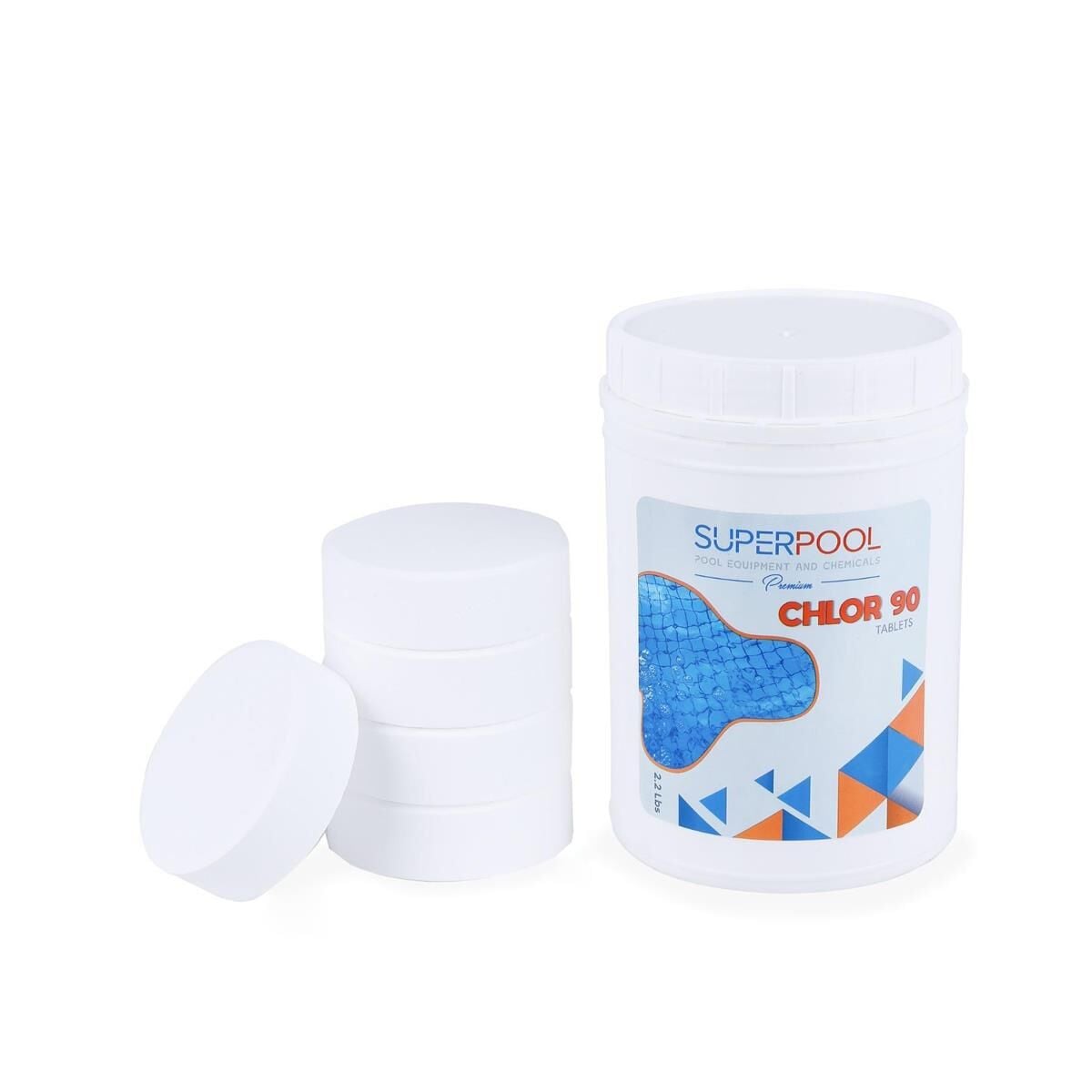 SUPERTABLET9001 SPP Superpool Superchlor 90 TB %90 Premium Tablet Klor 1 KG Havuz Kimyasalı