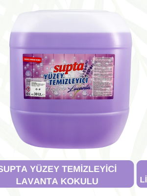 Supta Sıvı Yüzey Temizleyici Lavanta Kokulu 30 LT