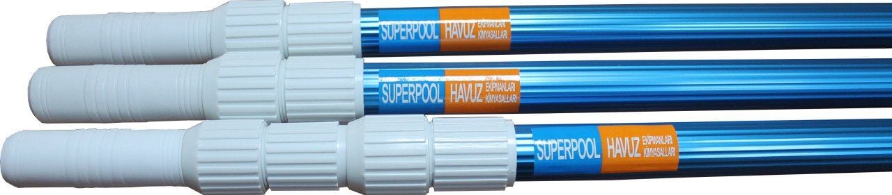 TS3030 Superpool 3*3 Havuz Temizlik Süpürge Fırça Teleskopik Sapı