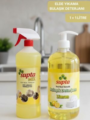 Supta Mix 2'li Set Çok Amaçlı Temizlik Seti